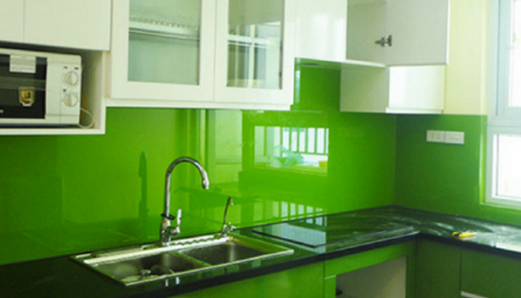 đá ốp bếp màu xanh