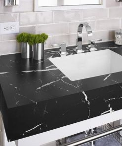 Lavabo Marble đen tia chớp