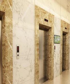 mẫu đá ốp cầu thang máy gia đình