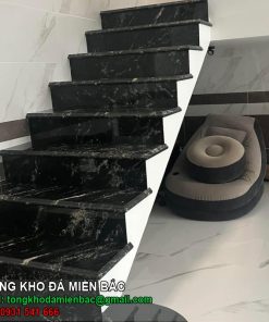 Đá cầu thang Oliver green Granite