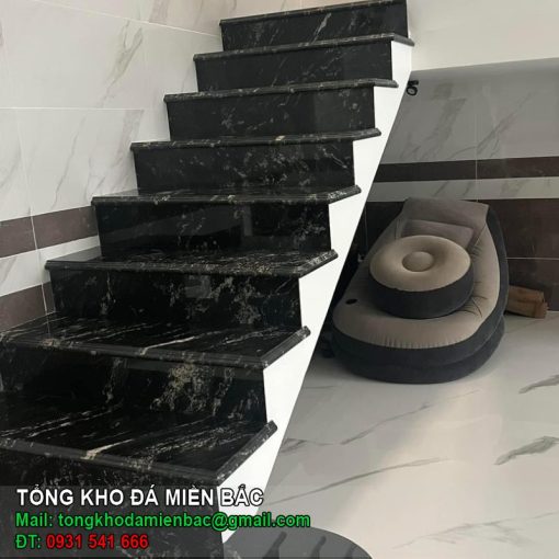 Đá cầu thang Oliver green Granite