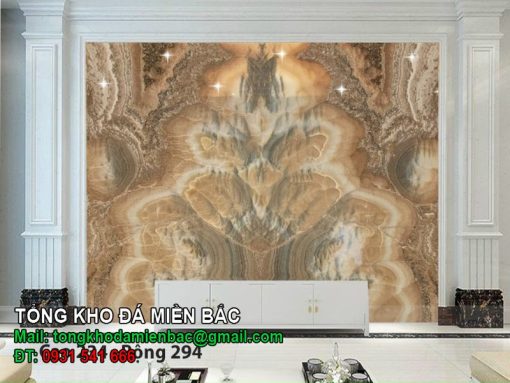 Tranh đá onyx xuyên sáng cao 224 rộng 294