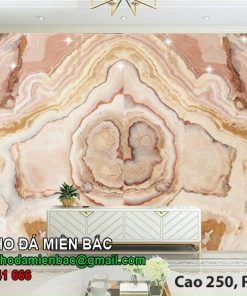 Tranh đá onyx xuyên sáng cao 250 rộng 298