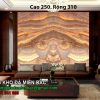Tranh đá onyx xuyên sáng cao 250 rộng 310