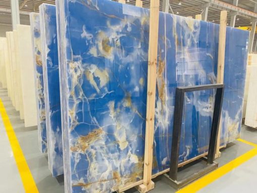 tranh da Blue onyx dep