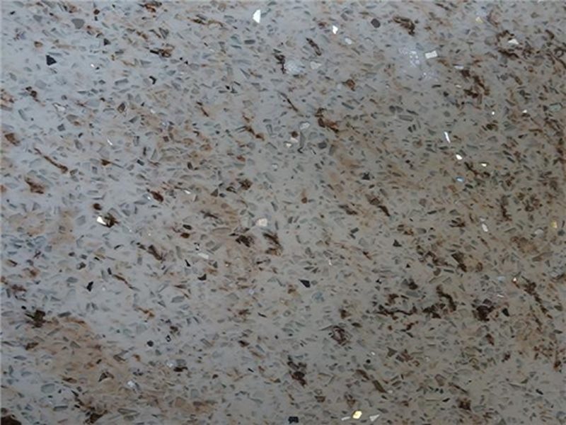 đá nhân tạo kim sa trắng