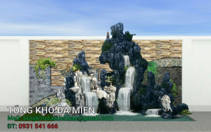 Tranh đá ốp tường tiểu cảnh