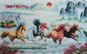 tranh đá mã đáo thành công