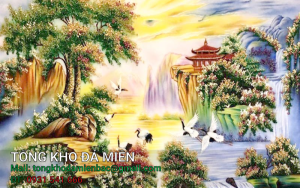 tranh đá quý cao cấp