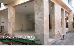 chọn màu đá ốp mặt tiền đẹp
