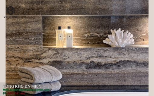 đá grey Travertine
