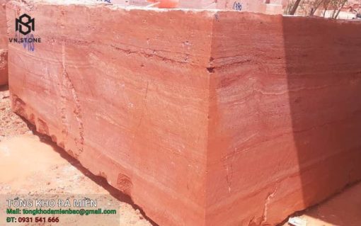 Đá Red Travertine