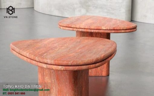 Đá Red Travertine