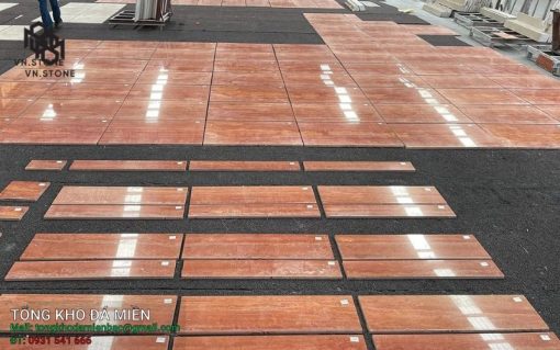 Đá Red Travertine