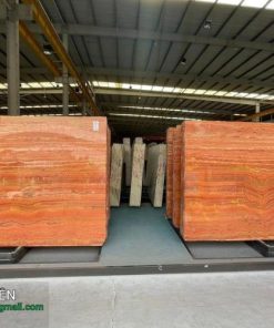 Đá Red Travertine