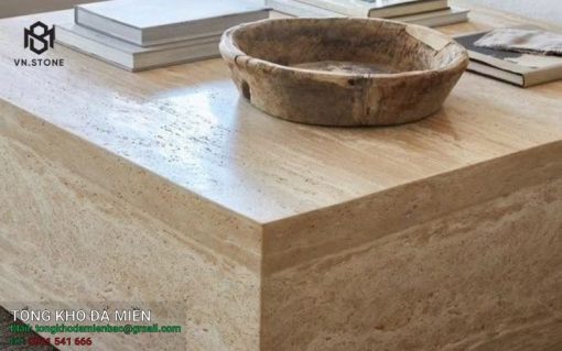 Đá Yellow beige Travertine