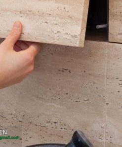Đá Yellow beige Travertine