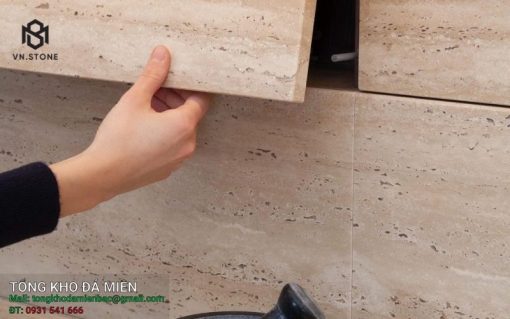Đá Yellow beige Travertine
