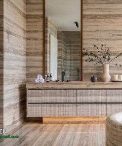 Đá Yellow beige Travertine