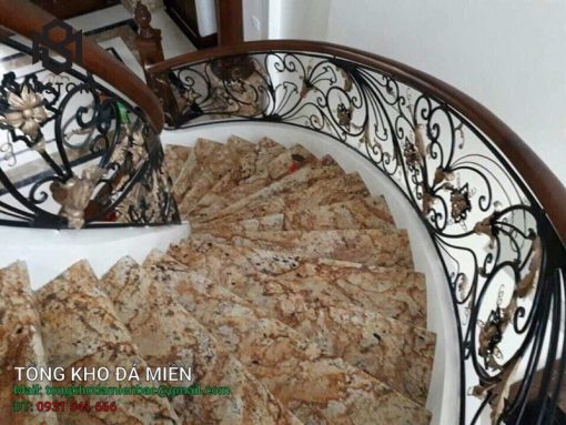Đá cầu thang granite Solarius
