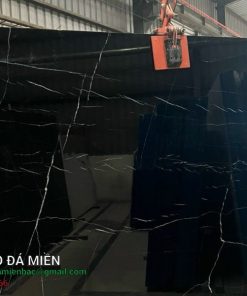 Đá cầu thang marquina black