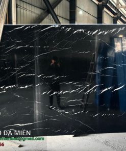 Đá cầu thang marquina black