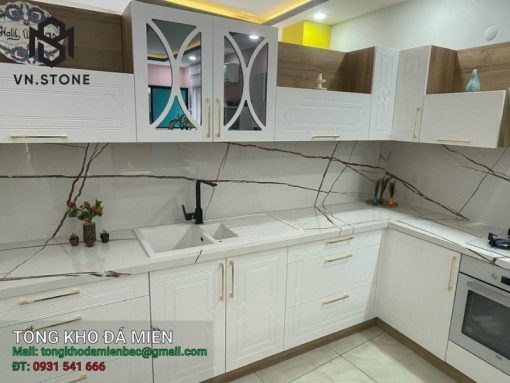 Đá nung kết White Laurent