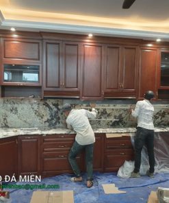 Đá ốp bếp Granite Exotic Beige