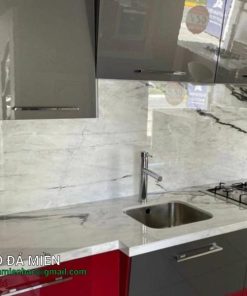 Đá ốp bếp nung kết Modern Statuario