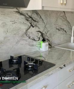 Đá ốp bếp nung kết Modern Statuario