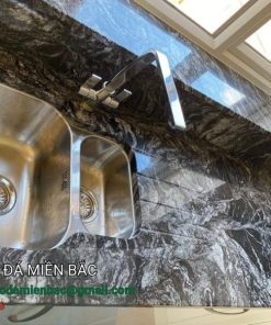 bàn lavbo đá granite black foret