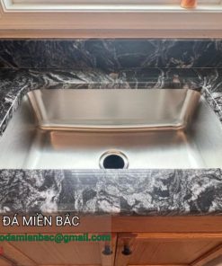 bàn lavbo đá granite black foret
