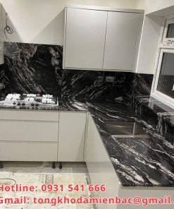 Đá bàn bếp Black Forest granite Ấn Độ