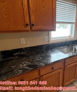 Đá bàn bếp Black Forest granite Ấn Độ