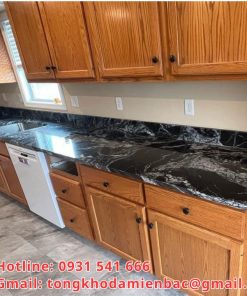Đá bàn bếp Black Forest granite Ấn Độ