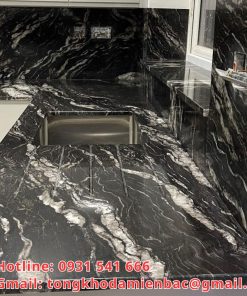Đá bàn bếp Black Forest granite Ấn Độ
