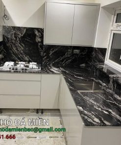 đá bàn bếp Black Forest granite Ấn Độ