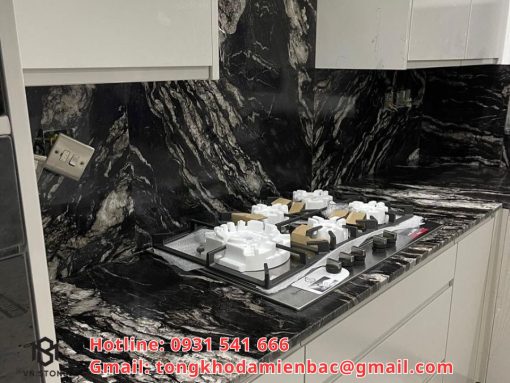 Đá bàn bếp Black Forest granite Ấn Độ