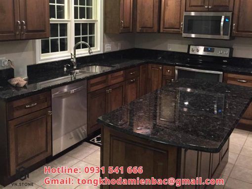 Đá bàn bếp granite Volga Blue