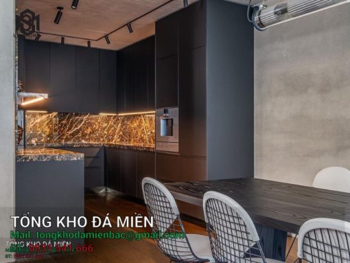 Đá bàn bếp Marble Dark Emperador Spain