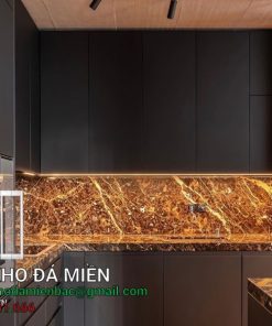 Đá bàn bếp Marble Dark Emperador Spain