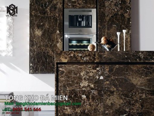 Đá bàn bếp Marble Dark Emperador Spain