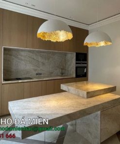 Đá bàn bếp Taj Mahal Quartz Brazil