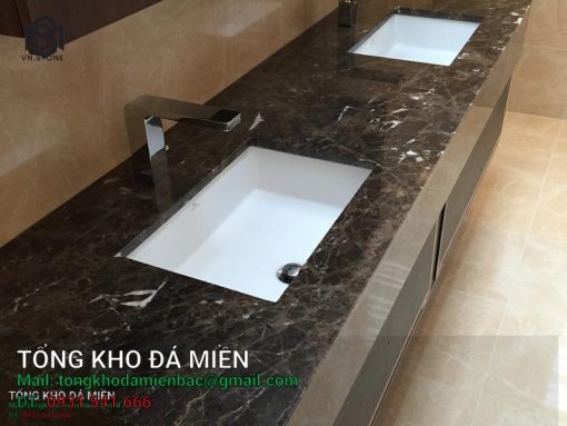 Đá bàn bếp Marble Dark Emperador Spain