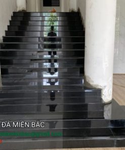 Đá cầu thang hoa cương đen Ấn Độ
