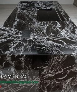 đá ốp bếp hoa cương Black Foret