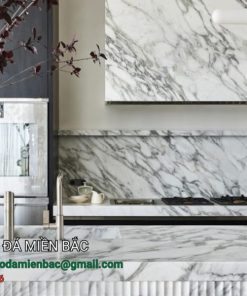 đá ốp bếp marble Calacatta