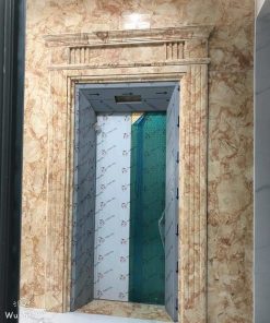 Đá ốp thang máy marble Sky Gold