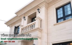 đơn vị thi công đá ốp biệt thự đẹp